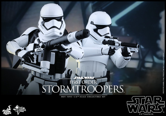Hot Toys – MMS319 – 星際大戰七部曲：原力覺醒【高階帝國暴風兵。雙人組合包】1/6 比例 First Order Stormtroopers Set