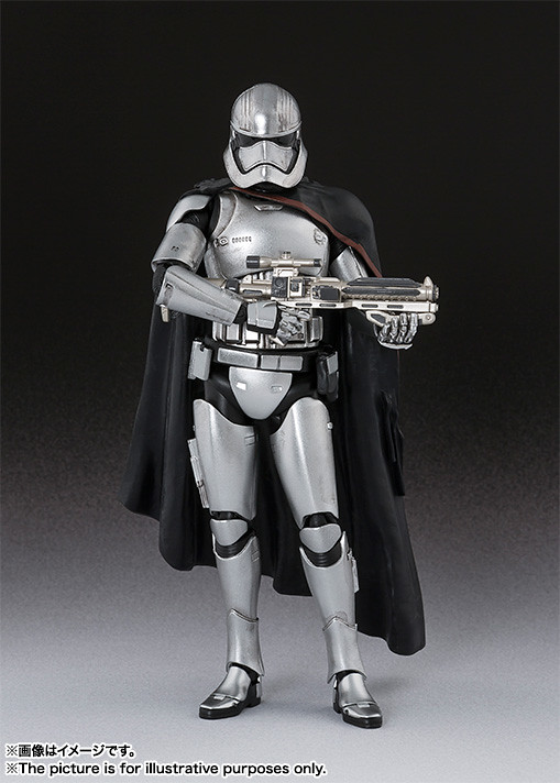  【新增官圖與&販售資訊】S.H. Figuarts《星際大戰：原力覺醒》普拉斯馬隊長Captain Phasma