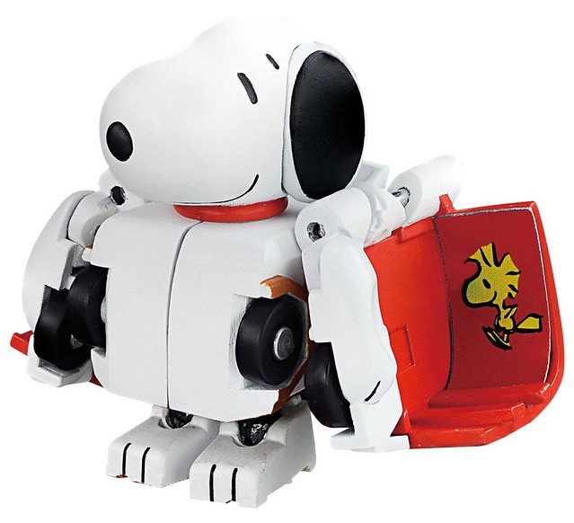 TAKARA TOMY《史奴比》變型Q車