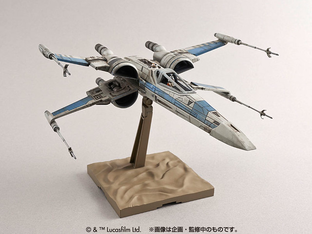 《星際大戰：原力覺醒》組裝模型系列 – 1/72 比例 X戰機 【反抗軍仕様】
