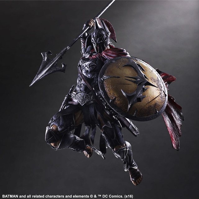 Play Arts 改【三百壯士。蝙蝠俠變體版】永恆的斯巴達戰士 BATMAN Timeless Sparta