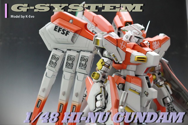 【玩具人K-Evo投稿】G-SYSTEM  Hi-Nu Gundam製作分享