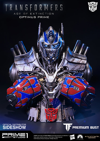 Prime 1 Studio 變形金剛4：絕跡重生【柯博文】Optimus Prime 半身胸像