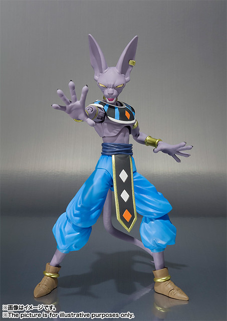 【新增官圖&販售資訊】S.H.Figuarts 《七龍珠Z：神與神》破壞神 比魯斯