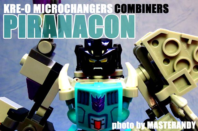 【玩具人。大屍。投稿】Kre-O PIRANACON / 海底狂魔：MICROCHANGERS COMBINERS