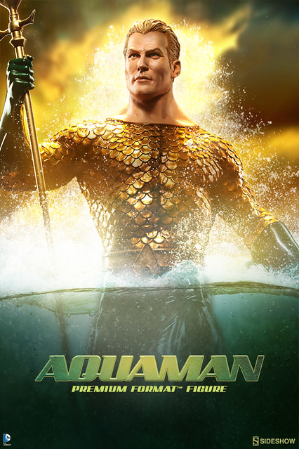 Sideshow Collectibles【水行俠】Aquaman 1/4 比例 全身雕像