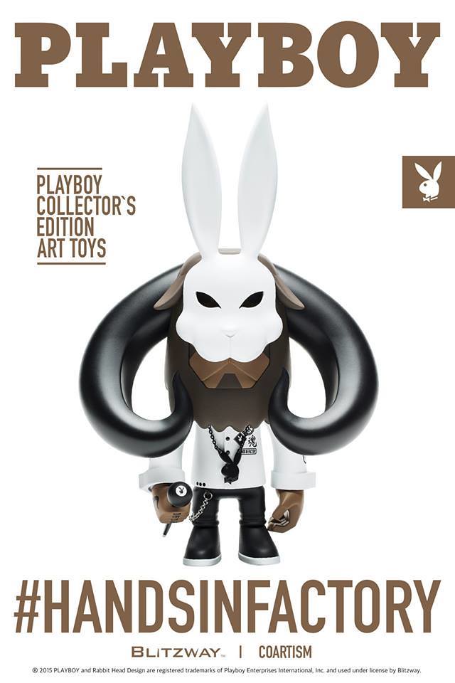 Hands In Factory 【PLAYBOY  跑跑牛角。花花兔】聯名系列第三彈 100 體限定