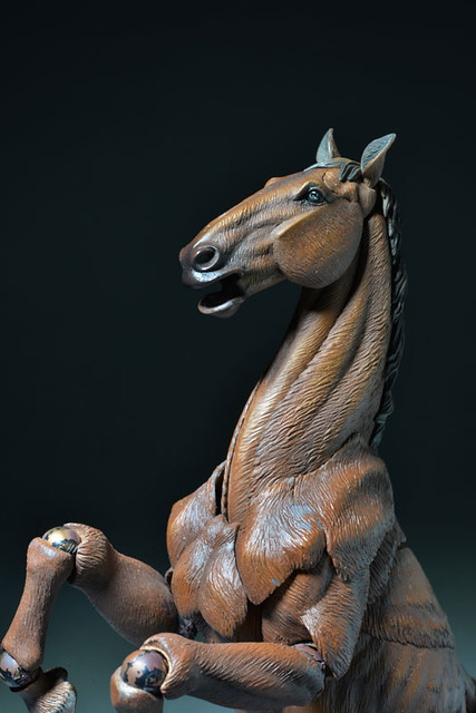 KT Project KT-008 タケヤ式自在置物 馬 着彩 タケヤ式自在置物 KT-008 馬（うま） 着彩｜KTプロジェクト｜海洋堂
