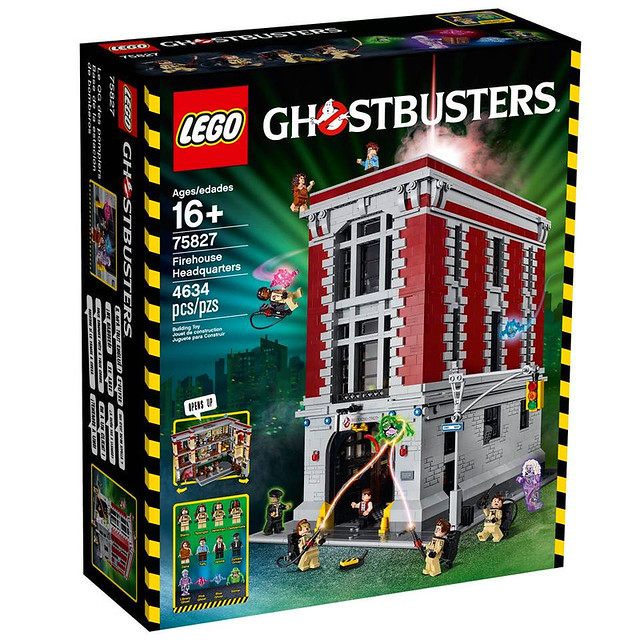 【完整官圖更新】LEGO® 75827【魔鬼剋星：總部基地】Ghostbusters Firehouse Headquarters