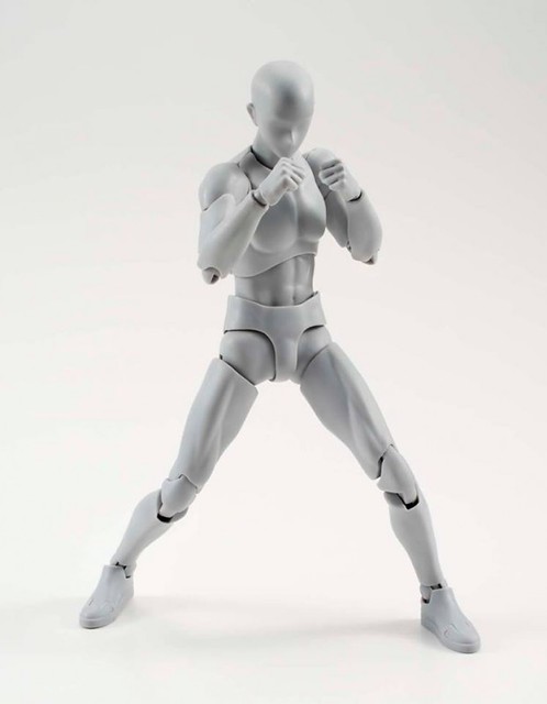 S.H. Figuarts 灰色男性素體 DX版本！