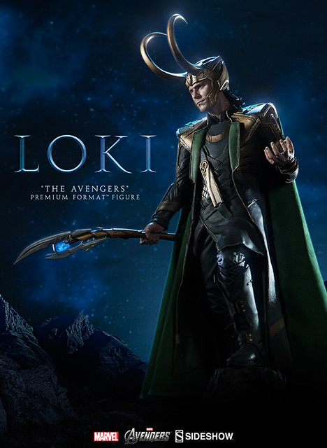 Sideshow Collectibles【邪神。洛基】Loki 1/4 比例 全身雕像