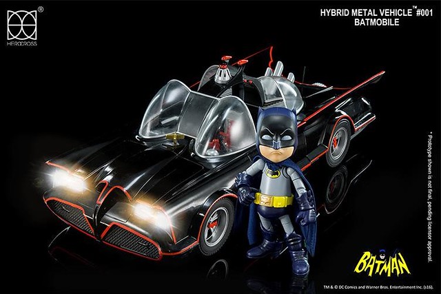 HEROCROSS【1966 年電視影集版蝙蝠車】Batmobile 1966 HMV#001