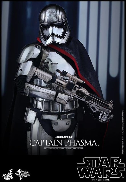 Hot Toys – MMS328 – 星際大戰七部曲：原力覺醒【法斯馬隊長】1/6 比例