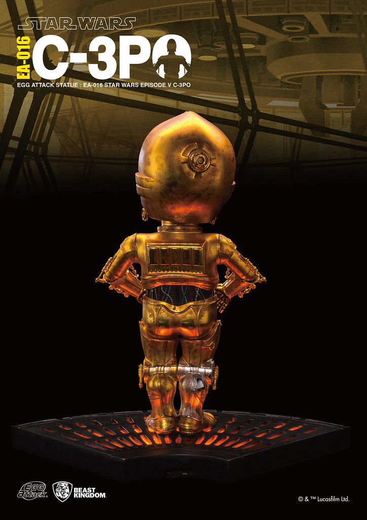 野獸國- Egg Attack EA-016《星際大戰》C-3PO 雕像| 玩具人Toy