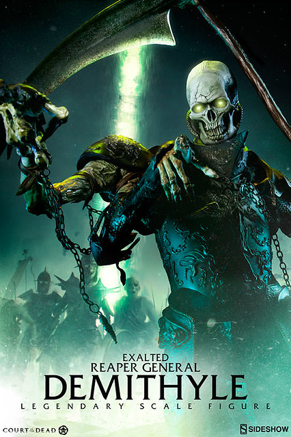  Sideshow Collectibles【奪魂者將軍：Demithyle】死亡法庭 Court of the Dead 傳奇系列雕像作品
