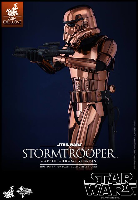 Hot Toys × :CHOCOOLATE – 星際大戰【帝國暴風兵。銅電鍍特別版】1/6 比例 Stormtrooper Copper Chrome Version