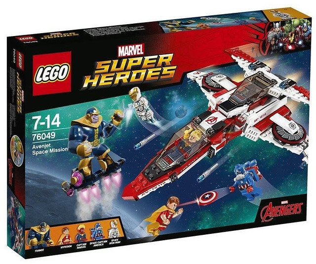 LEGO® 76048 76049【鋼鐵紅骷髏海底攻擊組 vs. 復仇者太空任務組】2016 MARVEL SUPER HEROES Set