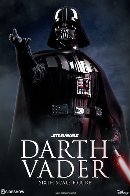 Sideshow Collectibles【黑武士 達斯．維德】星際大戰系列 Darth Vader 1/6 比例作品