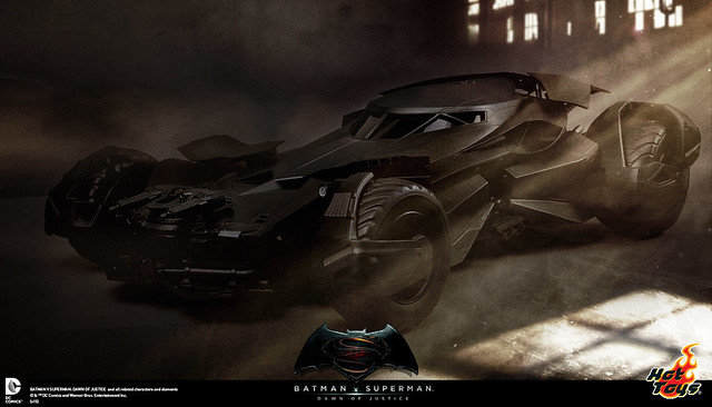 Hot Toys – 蝙蝠俠對超人：正義曙光【蝙蝠車】Batmobile 1/6 比例可動載具