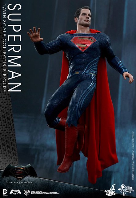 Hot Toys – MMS343 – 蝙蝠俠對超人：正義曙光【超人】Superman 1/6 比例人偶作品