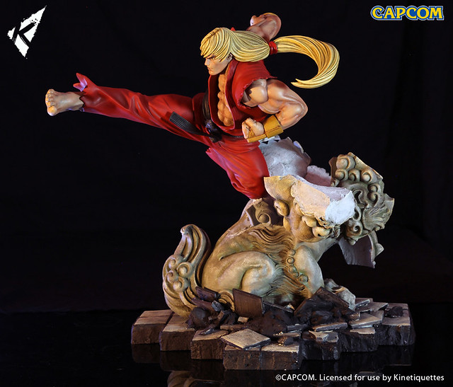 Kinetiquettes【快打旋風：肯】Ken Masters 1/6 比例 兄弟之戰雕像系列