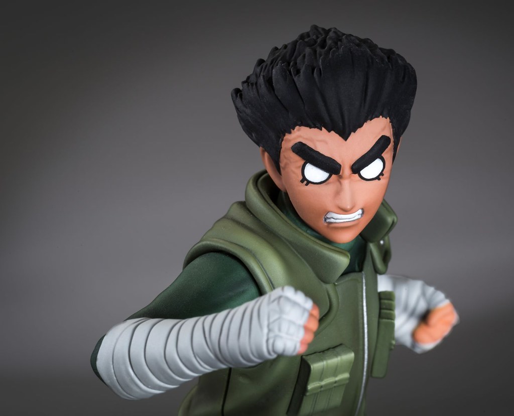 TSUME 火影忍者系列【木葉美麗的蒼藍野獸．李洛克】Rock Lee X-tra 1/10 比例全身雕像