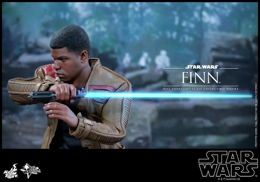 Hot Toys – MMS345 – STAR WARS：原力覺醒【芬恩】Finn 1/6 比例人偶作品