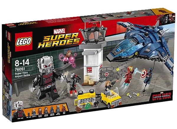 LEGO® 76047、76050、76051【美國隊長3：英雄內戰】Captain America : Civil War