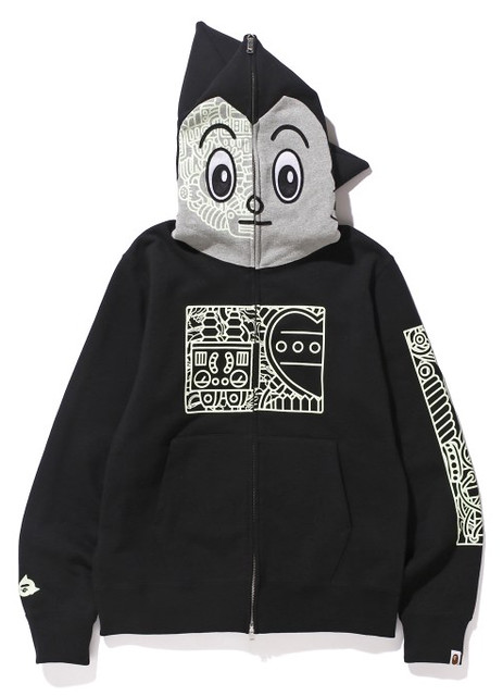 夜光效果超炫～ A BATHING APE × ASTRO BOY 連帽外套