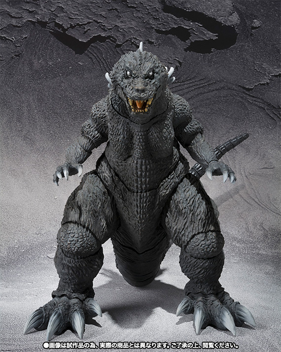 S.H.MonsterArts 《哥吉拉·魔斯拉·王者基多拉 大怪獸總攻擊》哥吉拉(2001)