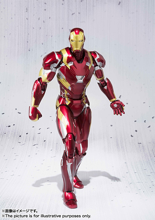 S.H.Figuarts 《美國隊長3：英雄內戰》鋼鐵人馬克46