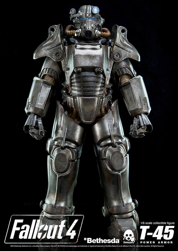 末日倖存者必備收藏！threeZero 1/6 比例《異塵餘生4》T-45 動力裝甲服