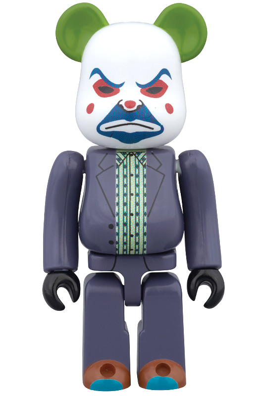 100% & 400% 同步登場！BE@RBRICK 小丑 搶匪ver.