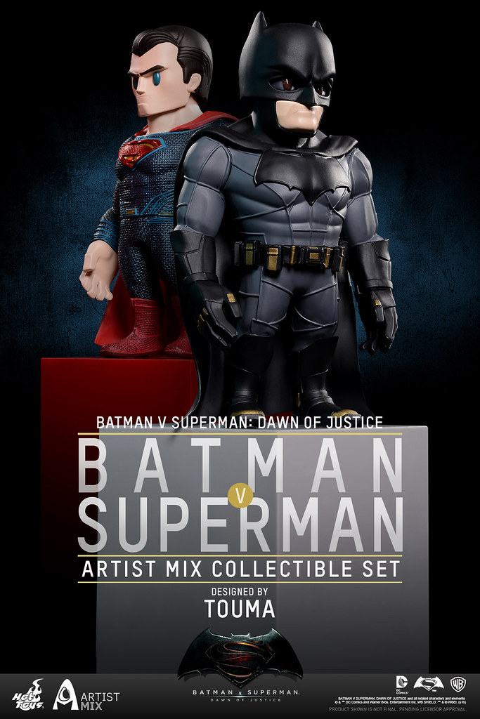 Hot Toys – AMC018 - 019 – 蝙蝠俠對超人：正義曙光【TOUMA 限定】設計師聯名系列