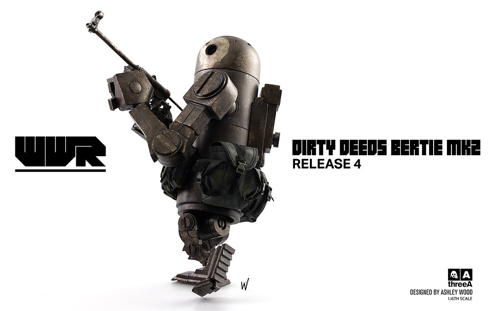 threeA –【DIRTY DEEDS V2 BERTIE MK2】WWR 系列 1/6 比例 第四彈