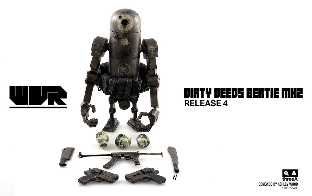 threeA –【DIRTY DEEDS V2 BERTIE MK2】WWR 系列1/6 比例第四彈
