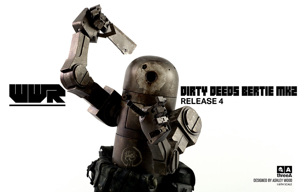 threeA –【DIRTY DEEDS V2 BERTIE MK2】WWR 系列1/6 比例第四彈