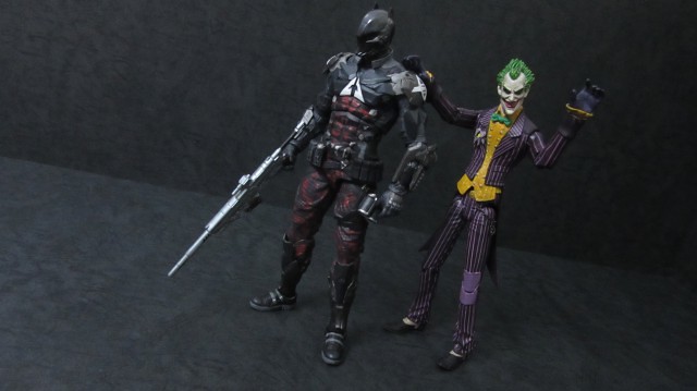 【玩具人SIN投稿】DC Collectibles Arkham Knight & Joker 阿卡漢騎士 & 小丑分享