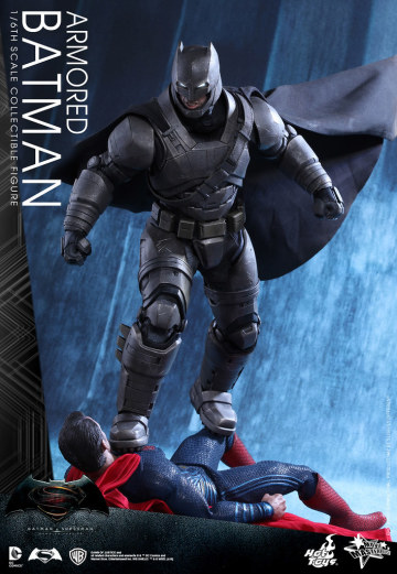 Hot Toys – MMS349 – 蝙蝠俠對超人：正義曙光【重裝蝙蝠俠】Armored Batman 1/6 比例人偶作品