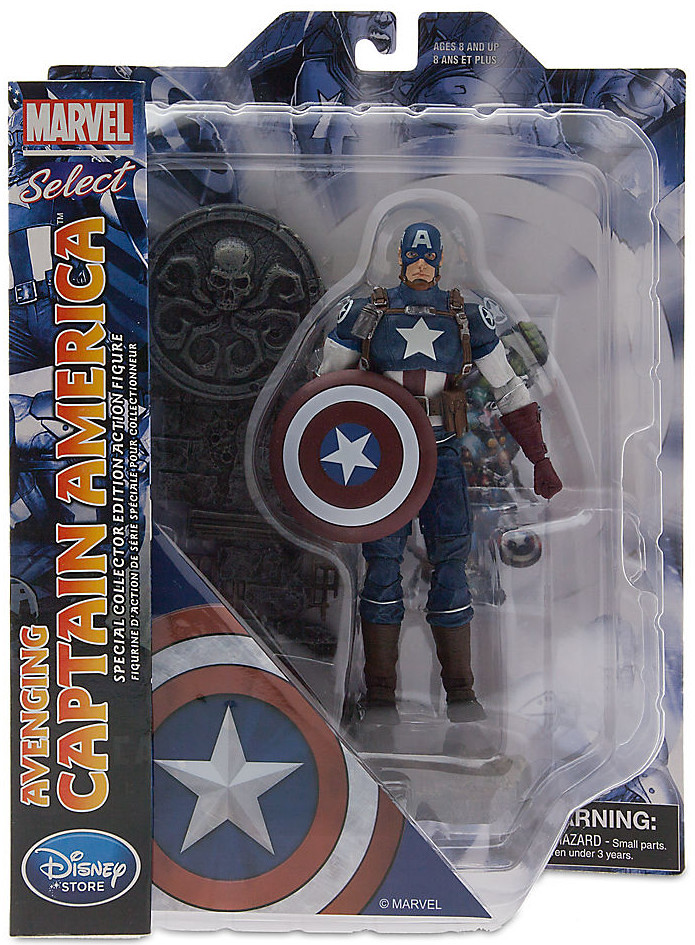 Marvel Select【美國隊長】Avenging Captain America 迪士尼商店限定