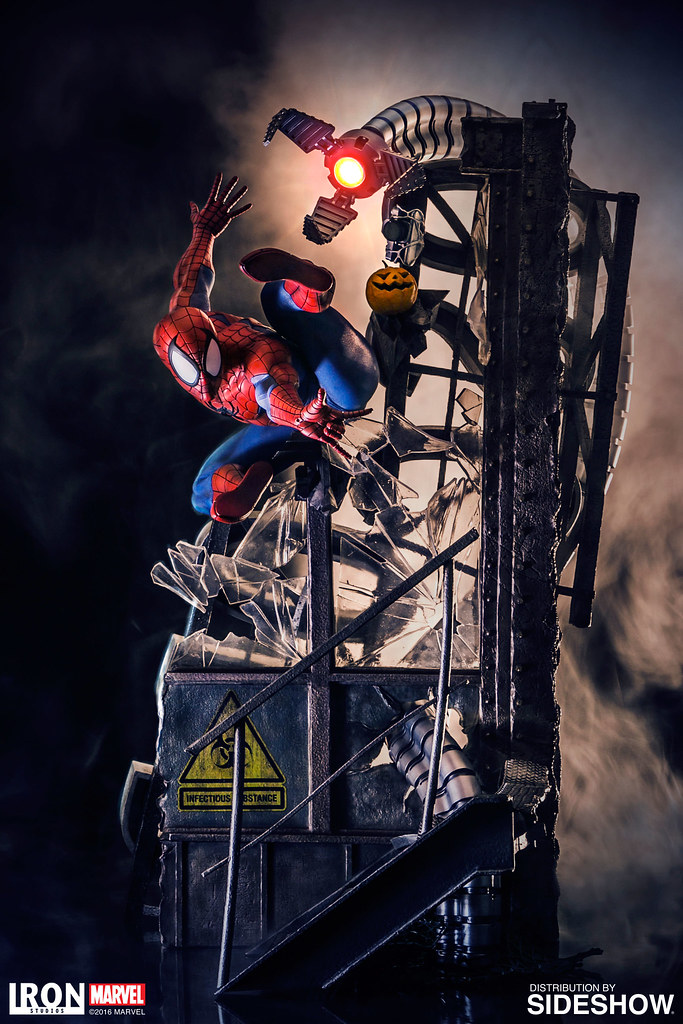 【完整官圖、販售資訊更新】Iron Studios【蜘蛛人】Spider-Man 1/4 比例 全身戰鬥場景雕像