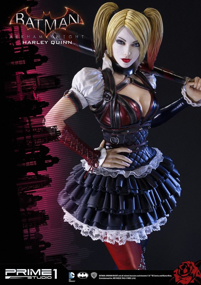 Prime 1 Studio 阿卡漢騎士【小丑女】Harley Quinn 1/3 比例超巨大全身雕像