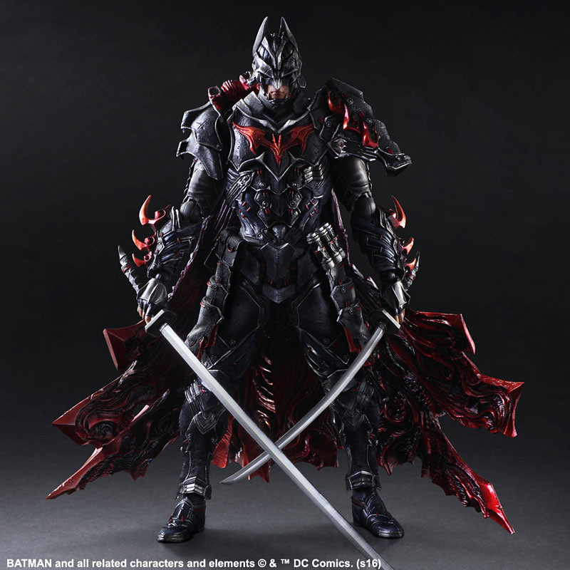 Play Arts 改【武士魂。蝙蝠俠變體版】超時空的神秘武士 BATMAN Timeless Bushido