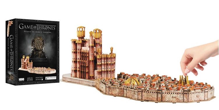 4D Cityscape 冰與火之歌系列【君臨城立體拼圖】King's Landing 3D Puzzle