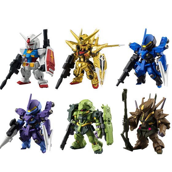 《鋼彈 新章節 #》盒玩 第三彈 FW GUNDAM CONVERGE #3  登場！