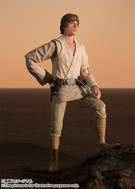 經典造型登場！S.H.Figuarts 路克‧天行者(曙光乍現版)
