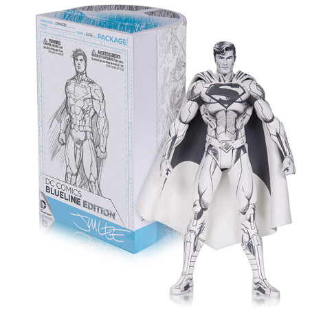 DC Collectibles【美漫大師手繪超人作品】Jim Lee Blueline Superman 向大師致敬！！