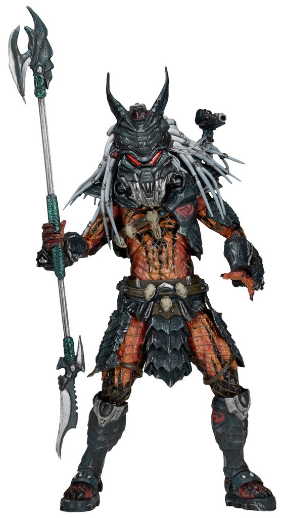 NECA – 終極戰士系列【部落領袖：豪華組合包】Deluxe Predator Clan Leader 7 吋人偶作品