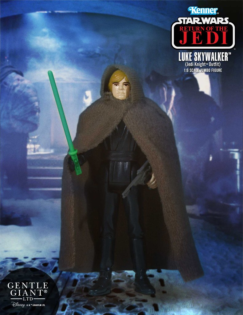 Gentle Giant – 星際大戰系列【路克．天行者】Luke Skywalker 3.75 吋吊卡 Jumbo 版