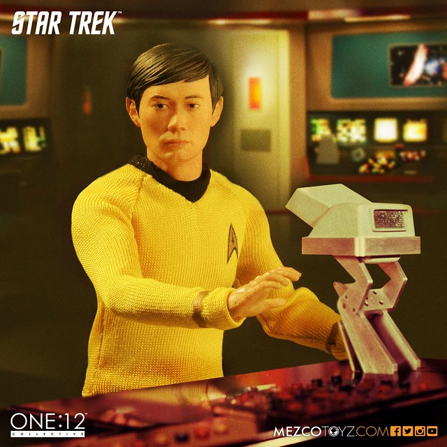 Mezco Toyz 超可動《星際爭霸戰》系列：1/12比例 蘇魯·光